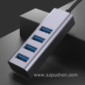 4 ports USB2.0 hub socket mode for laptop